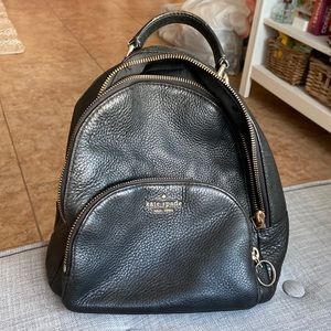 Black Kate Spade Backpack Purse